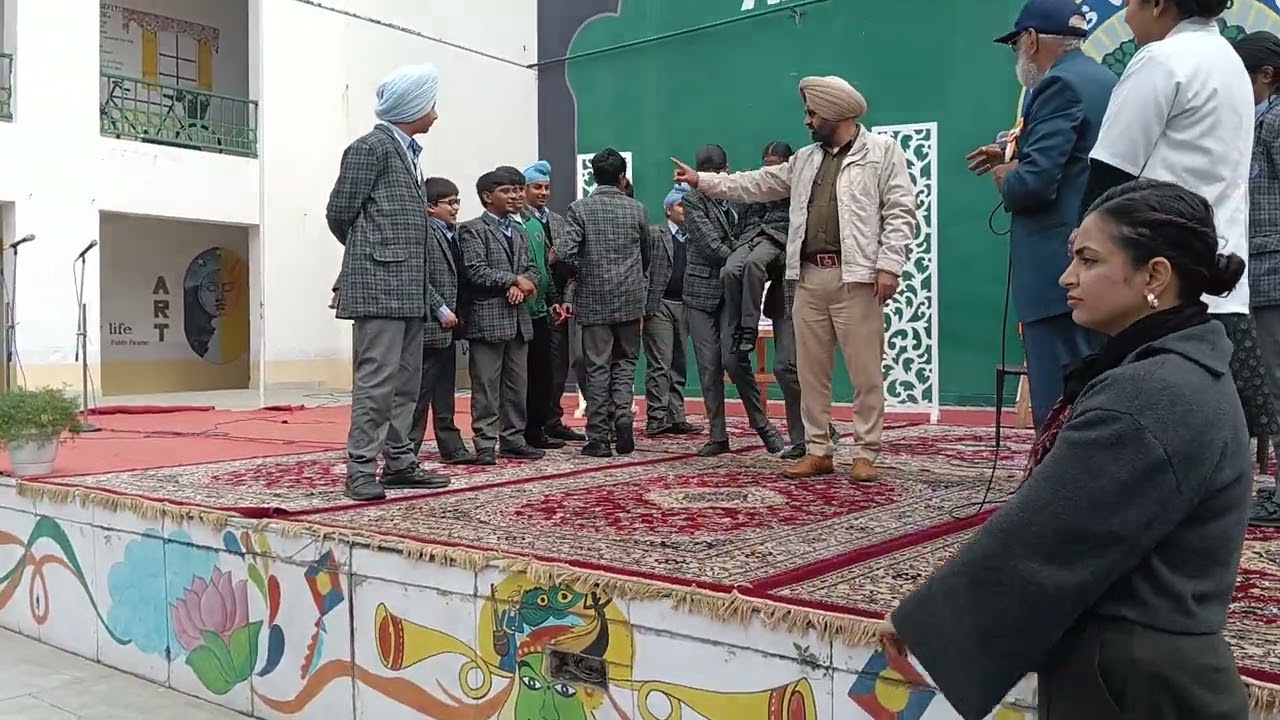 Road cyber Fire First Aid CPR BLS trg Angle Valley school Rajpura by kaka Ram Verma 