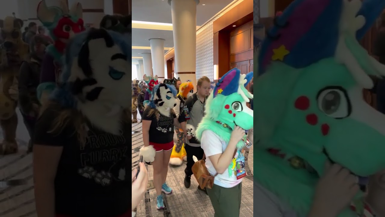Painted Desert Fur Con 2022 fursuit parade