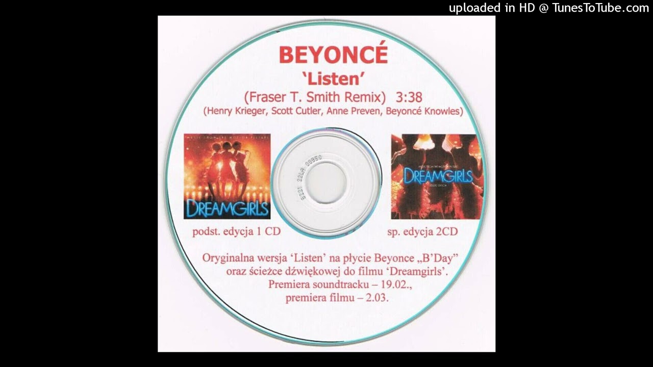 Beyonc&eacute; - Listen (Fraser T. Smith Remix) 2006