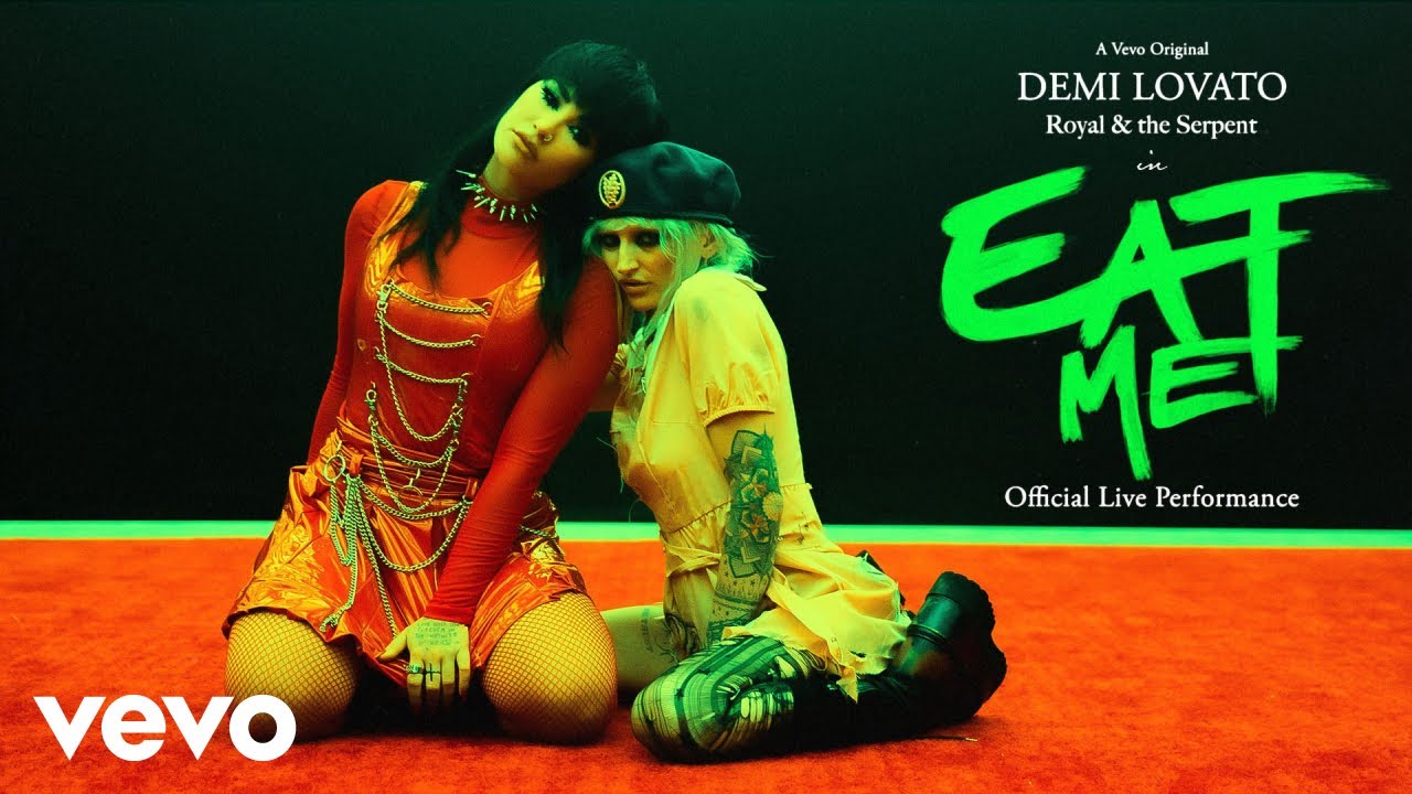 Demi Lovato - EAT ME feat. Royal & the Serpent (Official Live Performance) | Vevo