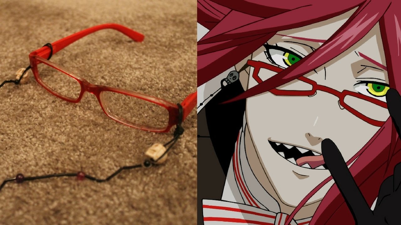 Cosplay Prop DIY: Kuroshitsuji Grell Sutcliff Glasses & Chain Tutorial (Easy & Cheap)