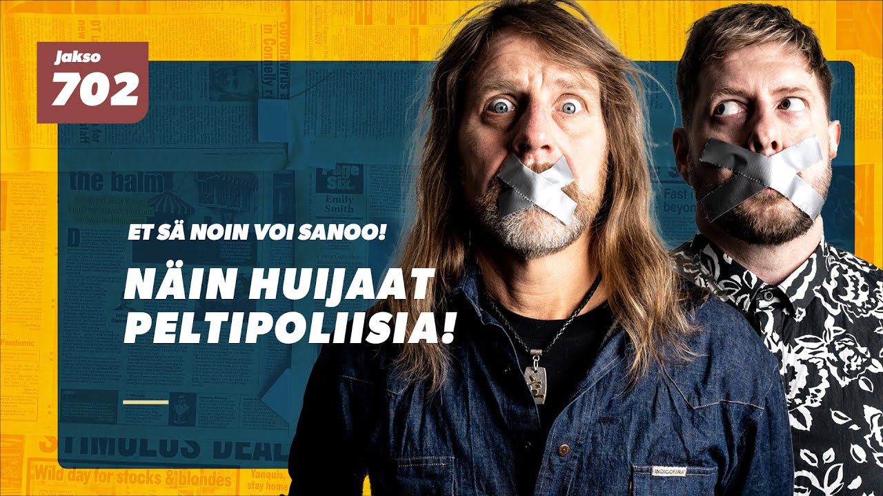 Jone Nikula & Jussi Ridanpää - Et sä noin voi sanoo! #702 Näin huijaat peltipoliisia!
