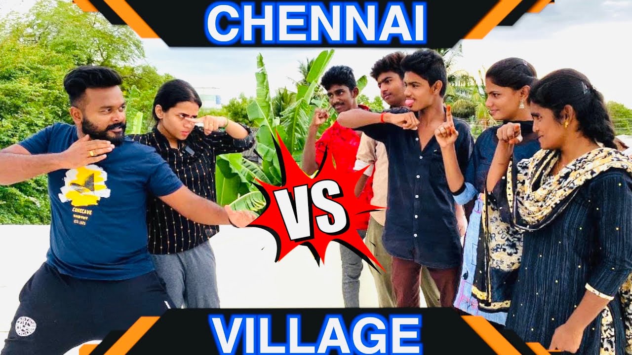 Chennai Vs Village | Extreme Fight Scene🤺 Village Series | Hussain Manimegalai