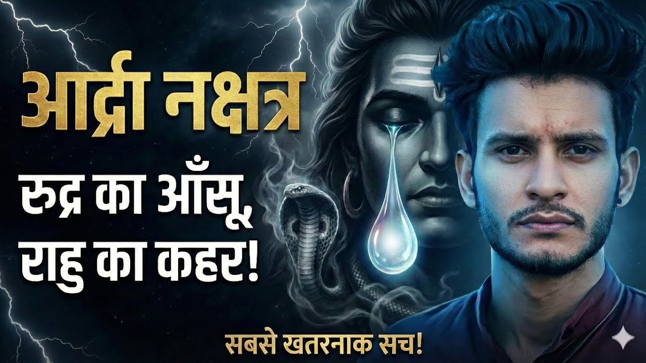 आर्द्रा नक्षत्र (Ardra Nakshatra): स्वभाव, रहस्य और चारों पदों का फल | KaalVichar