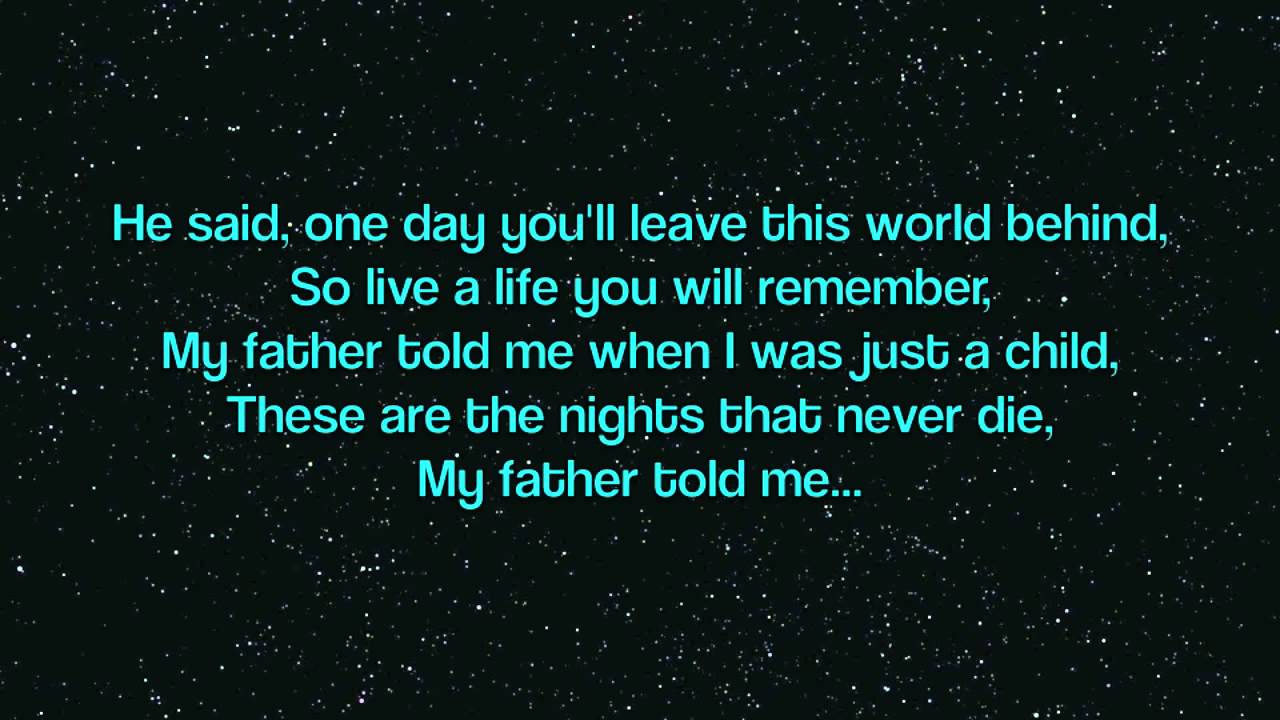 Avicii - The Nights (Lyrics HD)