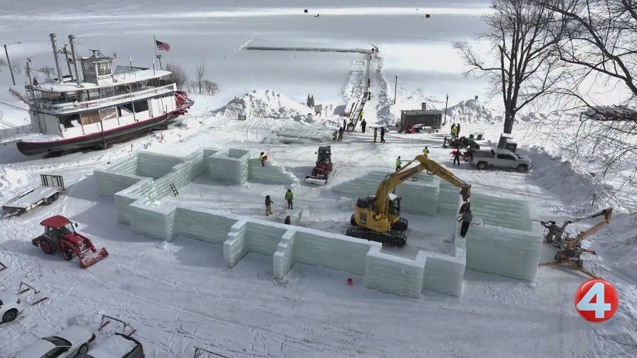 Thousands expected to visit Mayville Ice Castle