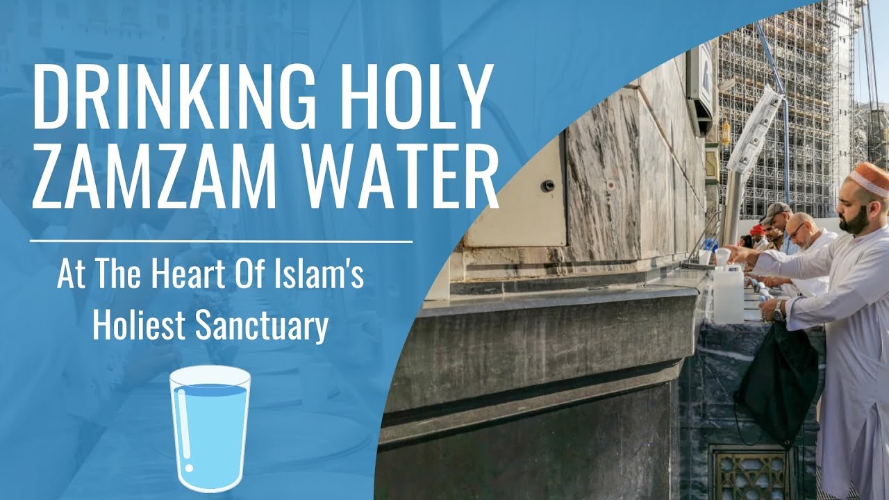 Drinking Holy Zamzam Water at the Heart of Islam's Holiest Sanctuary