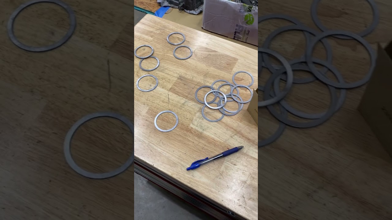 VW 02Q 5/6 gear shimming & preload #kukko #knipex #mechanic