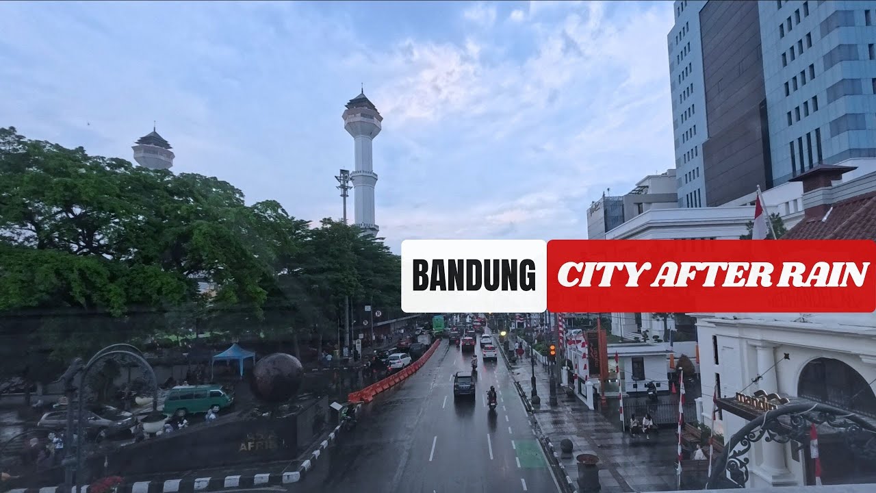 Bandung, Indonesia Walking tuor : After the rain