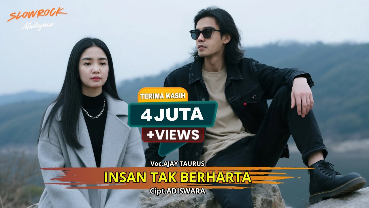INSAN TAK BERHARTA - Lagu Slow Rock Sedih Ballad Malaysia II AJAY TAURUS ( COVER ADISWARA)