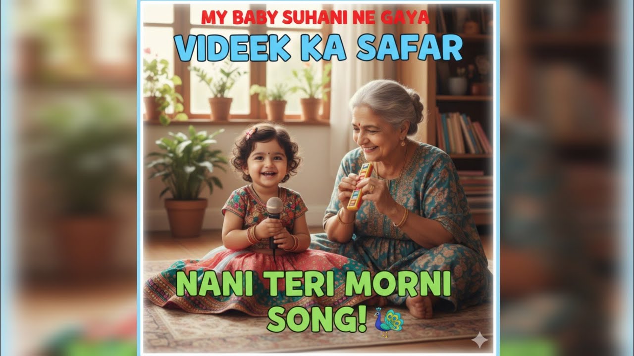 Vlog 63 | Suhani ne sunaya Nani Tere Morni song 🥰 | Best feeling for mother #naniterimorni #babygirl