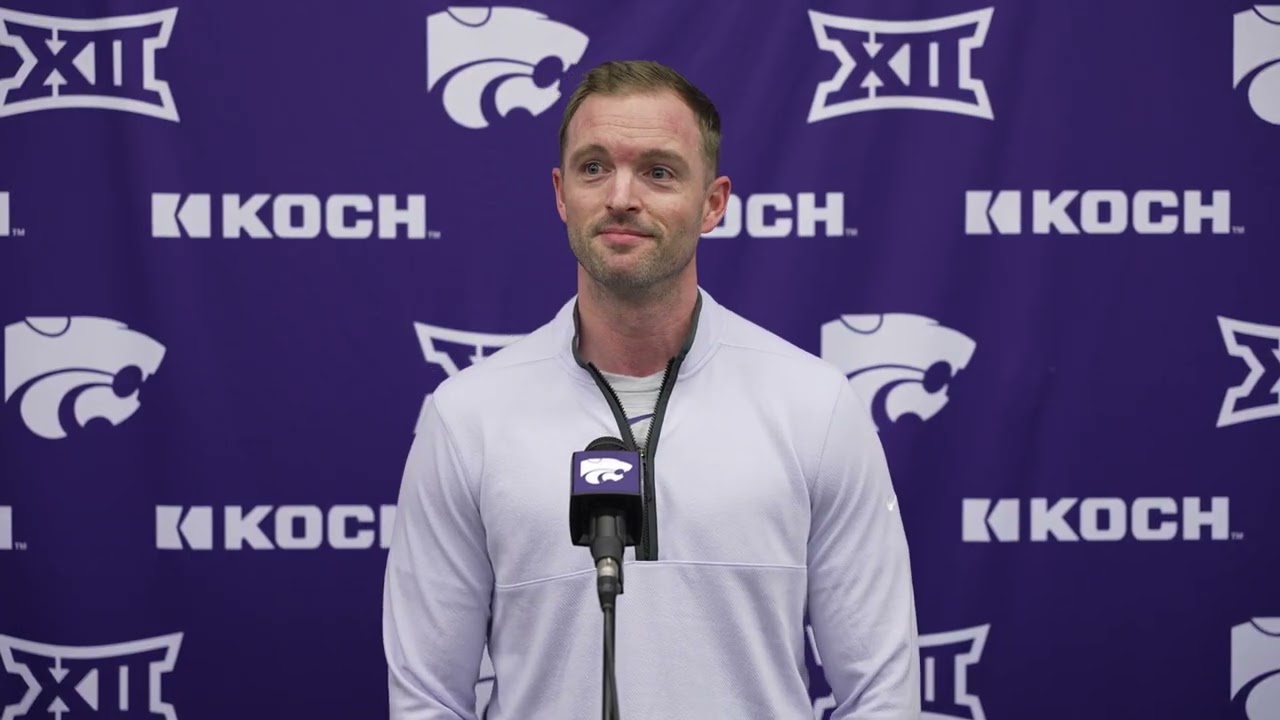 K-State Football Trey Scott press conference