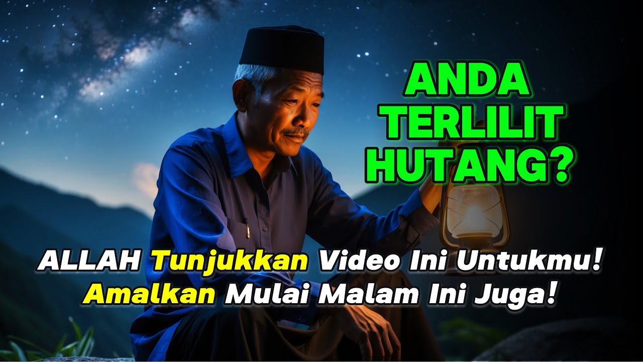 Jika Terlilit Hutang Maka Amalkan Ini Sekarang! Dijamin Hutangmu Akan Segera Lunas!