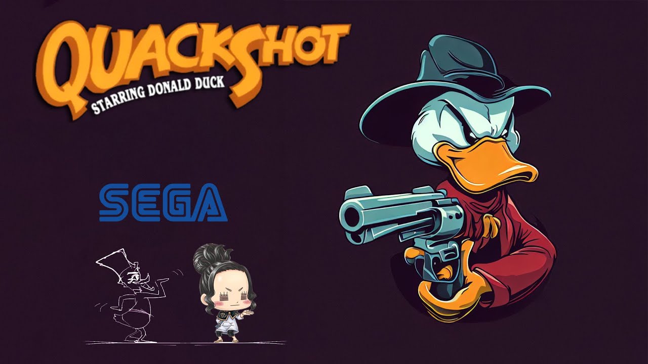 QuackShot Starring Donald Duck – First run [SEGA, 16 bit]