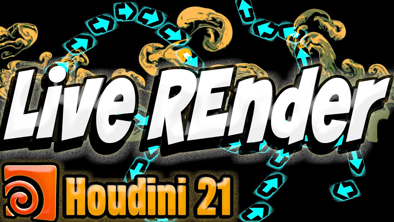 How Does Live Render Work in Houdini 21?