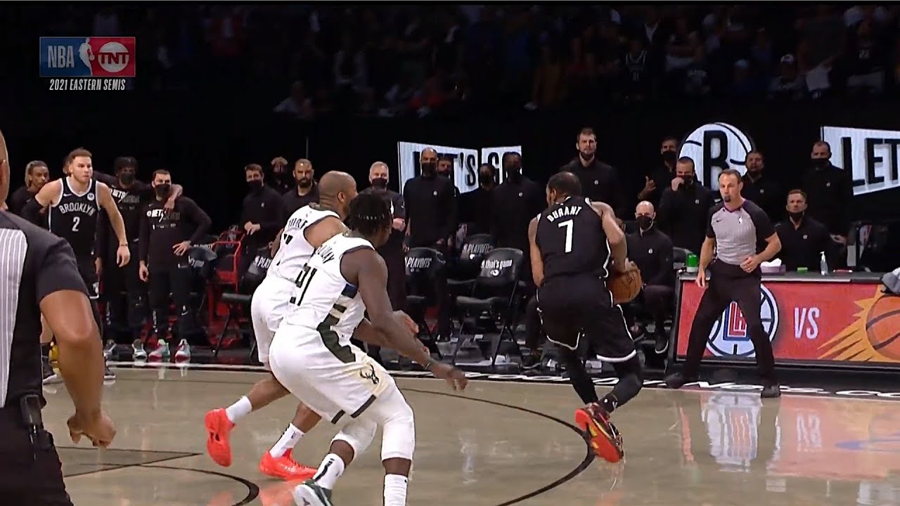 Kevin Durant SAVES THE NETS SEASON WITH INCREDIBLE GAME-TYING SHOT 😱 Bucks vs Nets Game 7