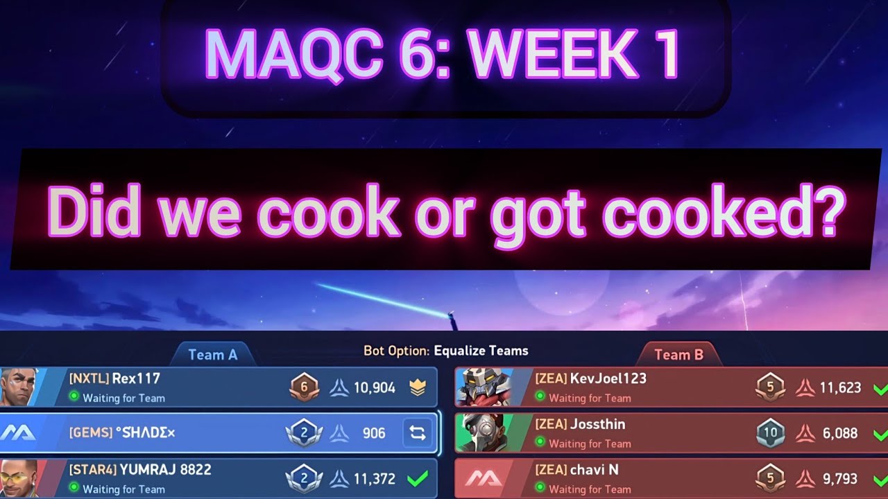 MAQC, сезон 6: НЕДЕЛЯ 1 | Музыка 8D | Mech Arena