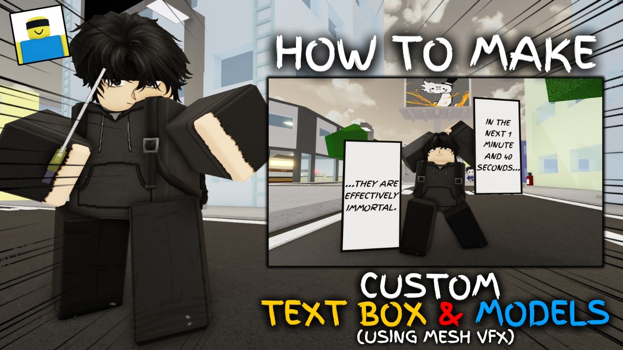 HOW TO MAKE CUSTOM TEXT BOX AND MODELS IN JJS | Jujutsu Shenanigans Roblox