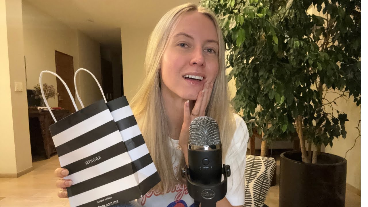 Asmr soft spoken ❤️ Hablamos suavecito y desempacamos cositas 👩🏼☺️