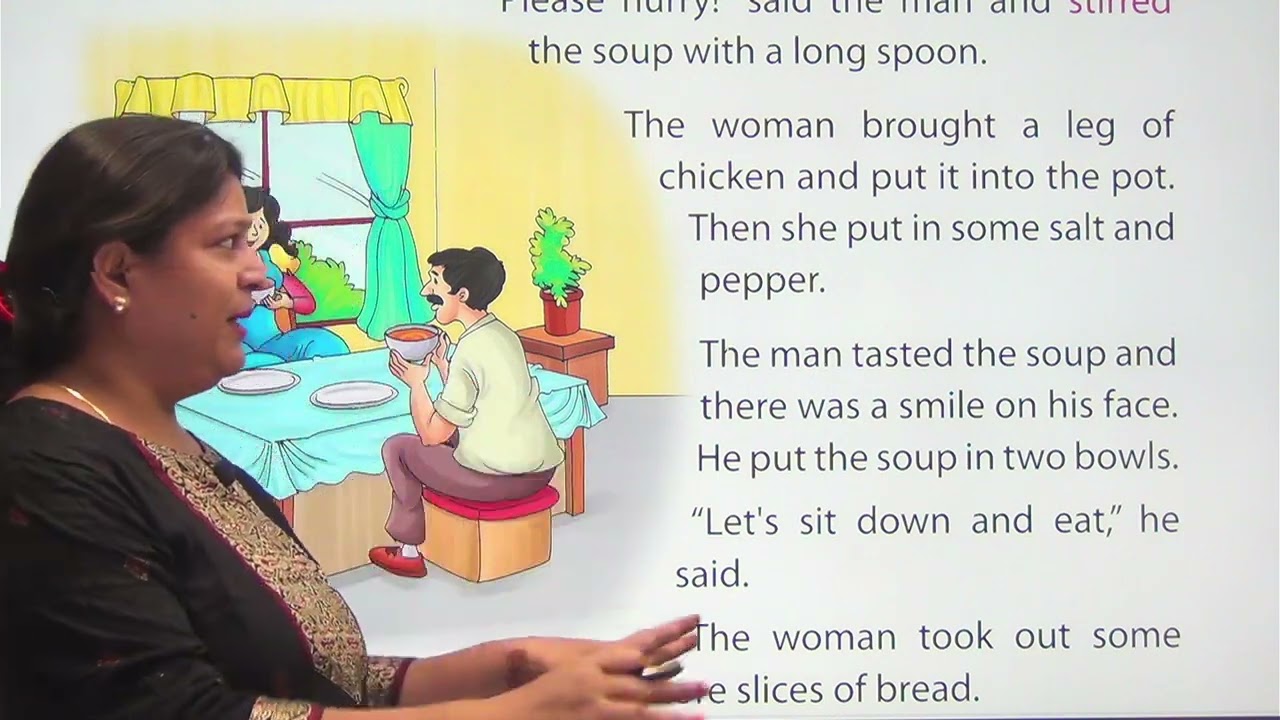 CHAPTER 6 THE STONE SOUP | ENGLISH READER CLASS 2