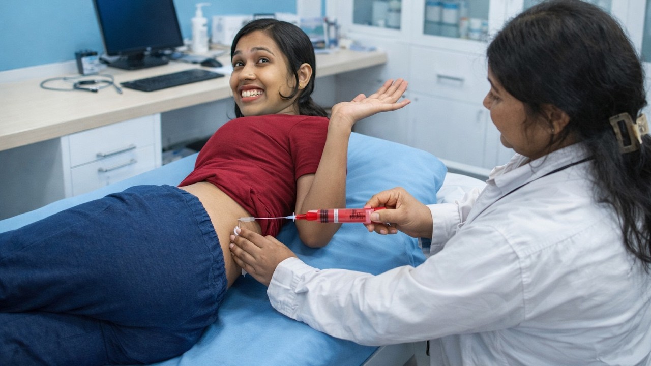 Doctor ne injection lagadia || Doctor Patient Sui Wala Injection #viralinjection #injectionvideo