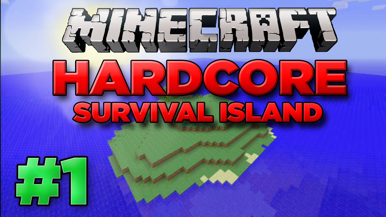 Minecraft Xbox: Lets Play - Hardcore Survival Island Part 1 [XBOX 360 EDITION] - W/Commentary
