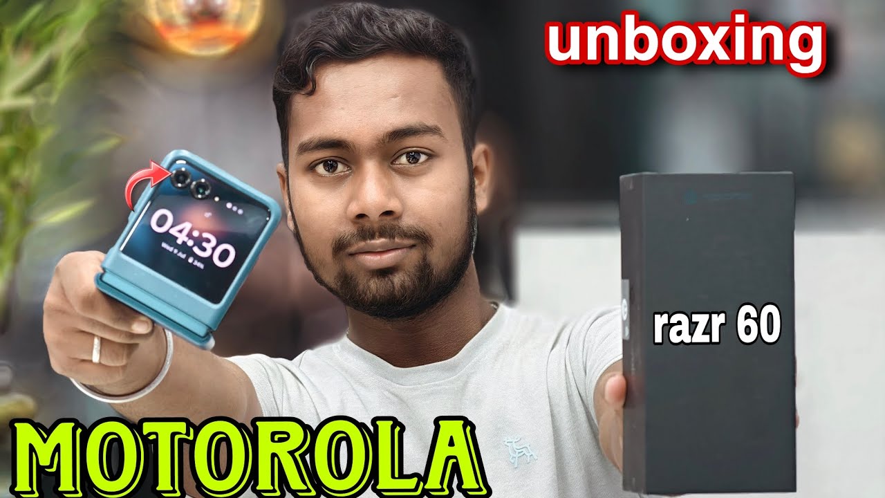 motorola razr 60 flip unboxing &camera testing review #motorola  #razr60