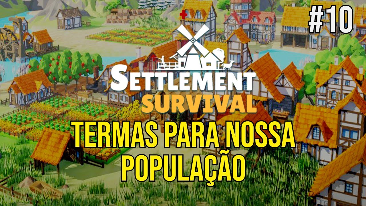 Settlement Survival - Não podemos deixar a produção de comida cair, temos uma superpopulação