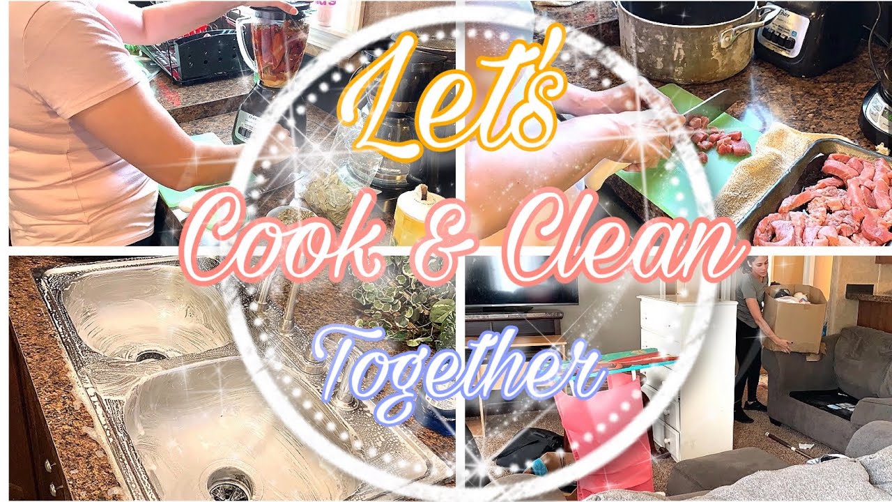 Cook And Clean With Me 2019 | Mom Shows How To Make Chile Colorado | Mexican Food | Selma Rivera