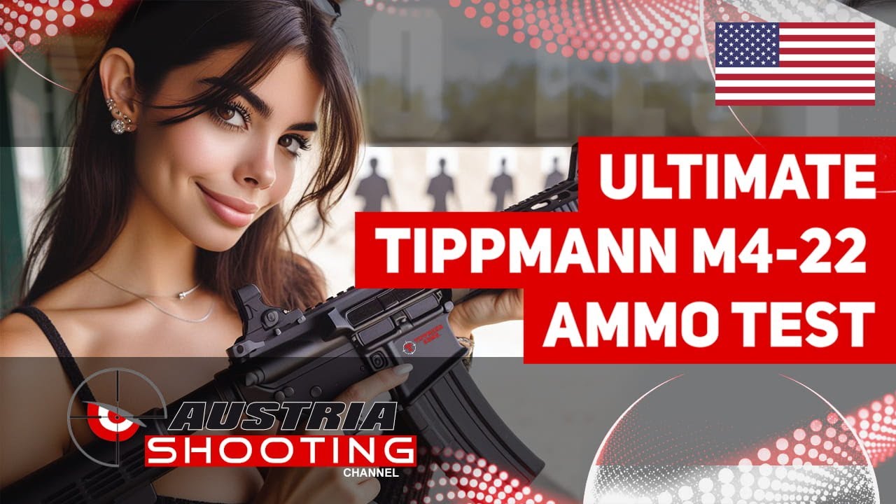 Tippmann M4 22 LFB / LR  ||  Surprising Ammo Test and 25m Accuracy Challenge!