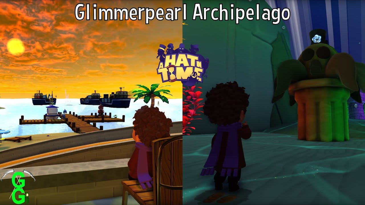 UNDERWATER HAMBURGERS???!!!! | A Hat in Time Mods