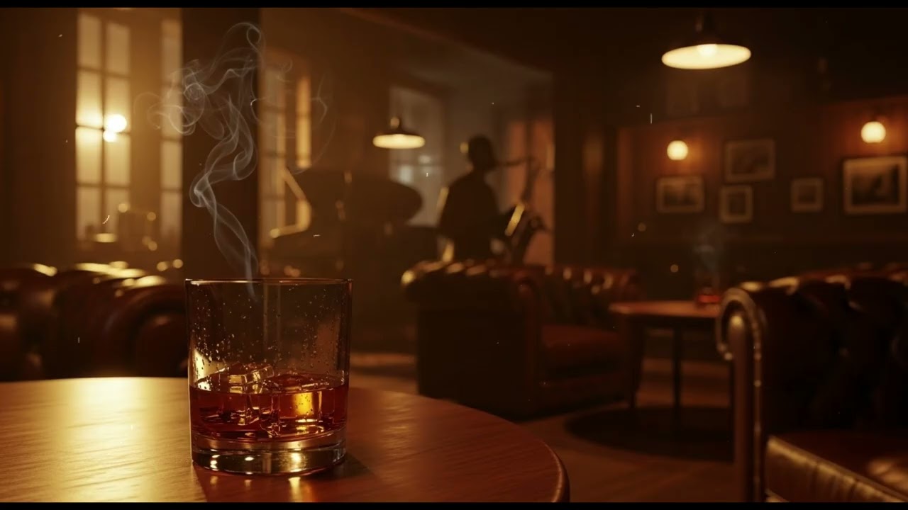 Smooth Jazz Whiskey Bar 🥃 Soulful Blues Melodies for Cozy Nights & Relax