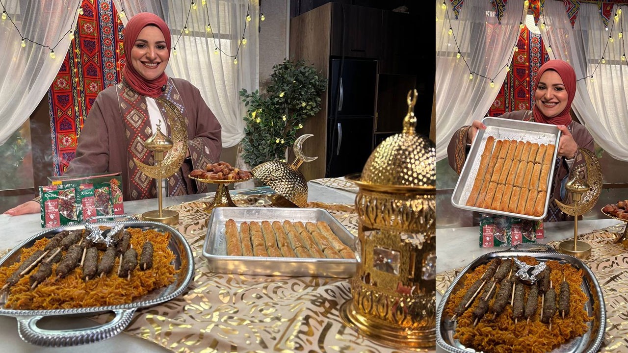 سنة أولى طبخ مع الشيف آلاء الجبالي | كفتة سيخ - أرز بخاري بنكهة الفحم - أصابع الجلاش بالكنافة