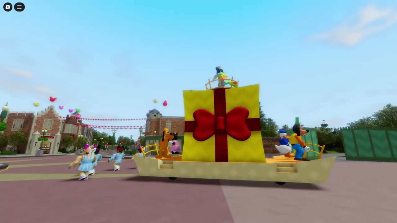 Mickey's Party Time Cavalcade (Angle 1) II Disneyland Wales Roblox