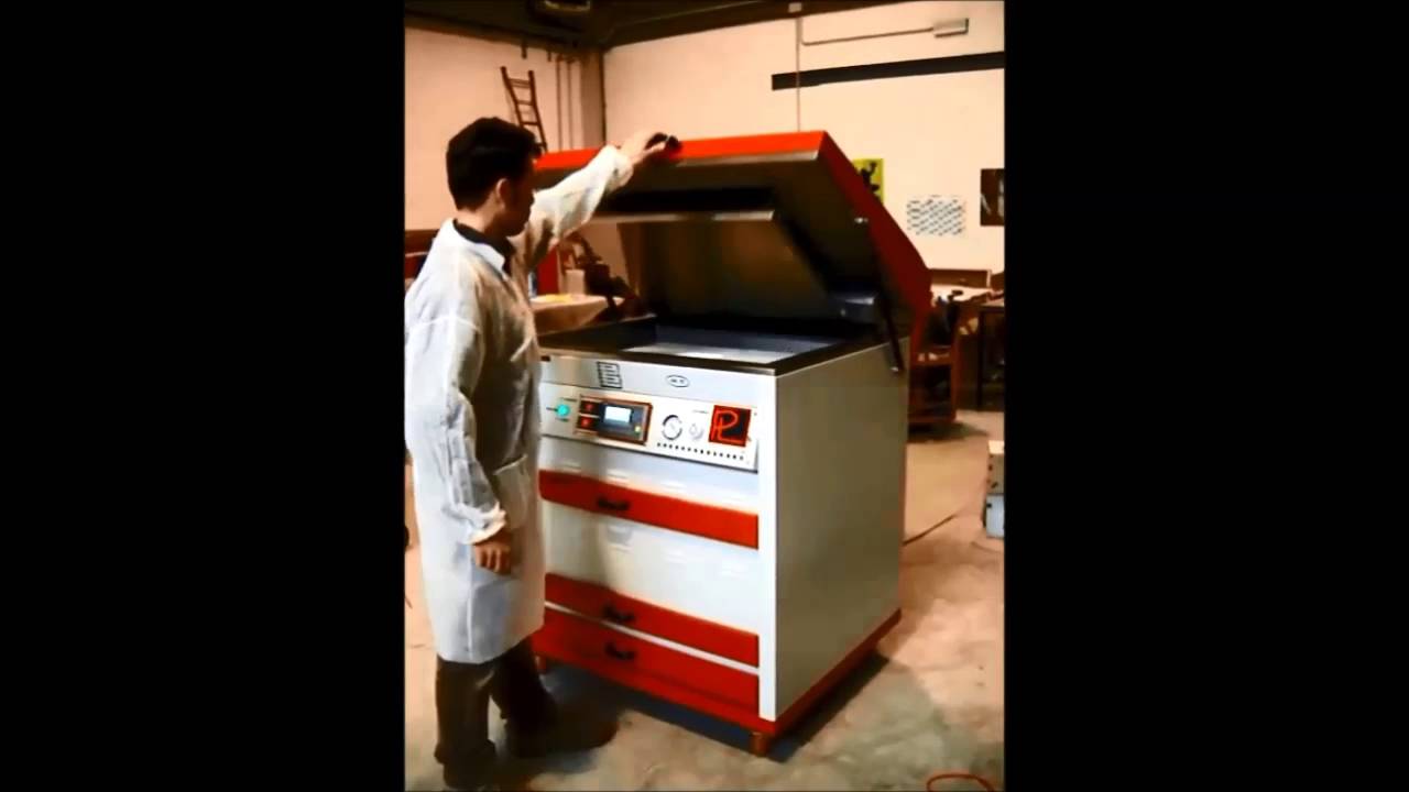 AA - macchina per clichè tipografici - machine for letterpress plates