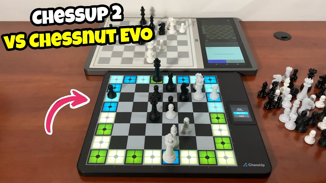 Chessnut EVO vs ChessUp 2 Android Chess Computers 🟡 @gadgetify