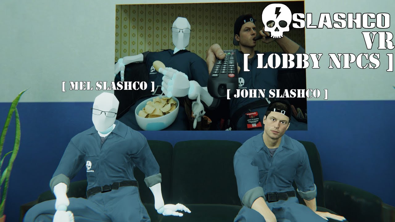VRChat | SlashCo VR | Lobby NPCs