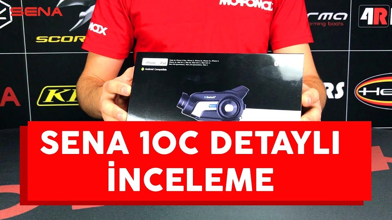 Sena 10c Bluetooth Intercom Actioncam inceleme
