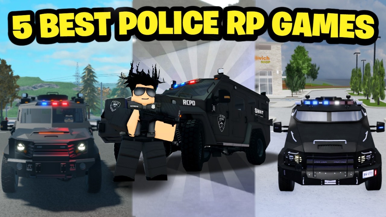 5 ЛУЧШИХ ПОЛИЦЕЙСКИХ ИГР НА ROBLOX! (2025)