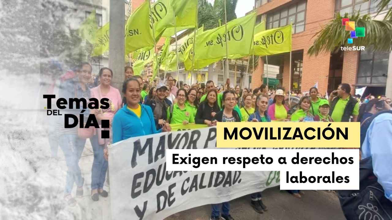 Docentes en Paraguay cumplen segundo día de huelga por una jubilación digna