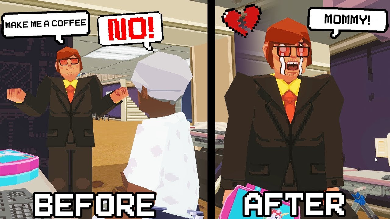 YOU HAVE TO SURVIVE A WHOLE DAY AT WORK SAYING NO TO EVERYTHING | Free Random Games