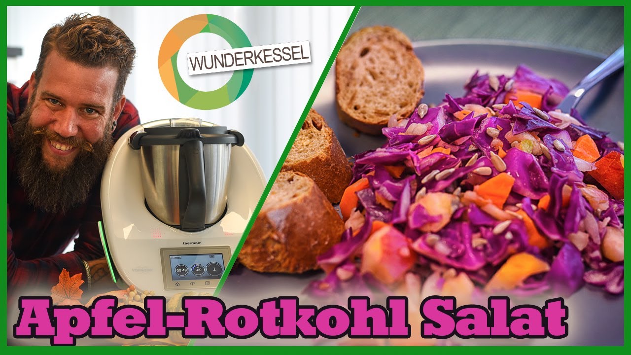 Apfel-Rotkohl Salat - Thermomixrezepte aus dem Wunderkessel