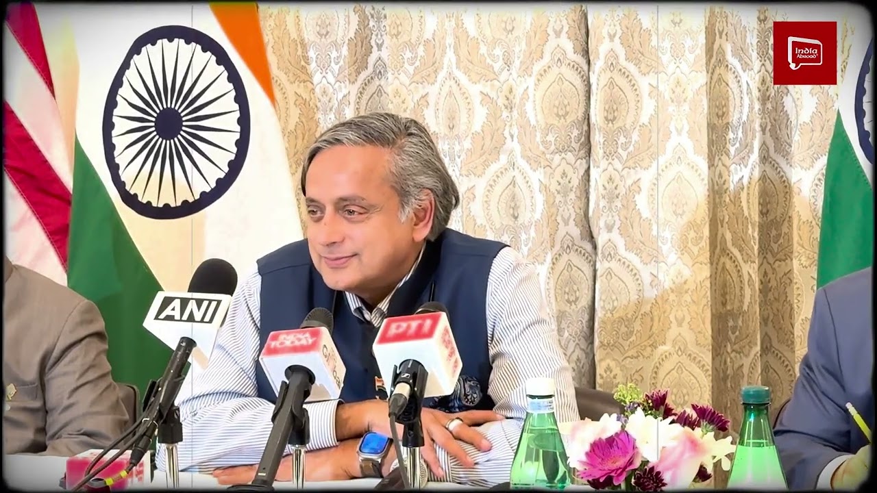'Left Capitol Hill pleased': Tharoor on multi-party delegation visit | India Abroad