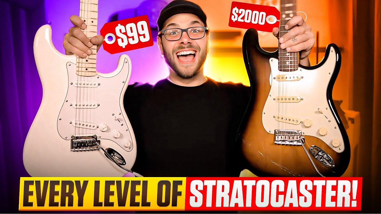 Every Level Of Stratocaster