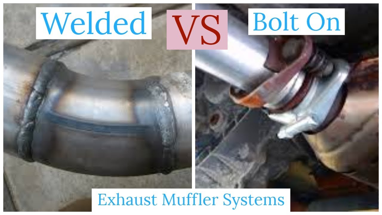 Welded Vs Bolt On Clamp Exhaust System Muffler