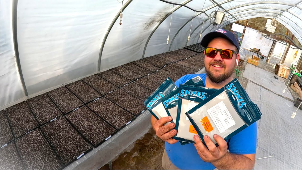 Spring is coming. So we planted THOUSANDS of seeds