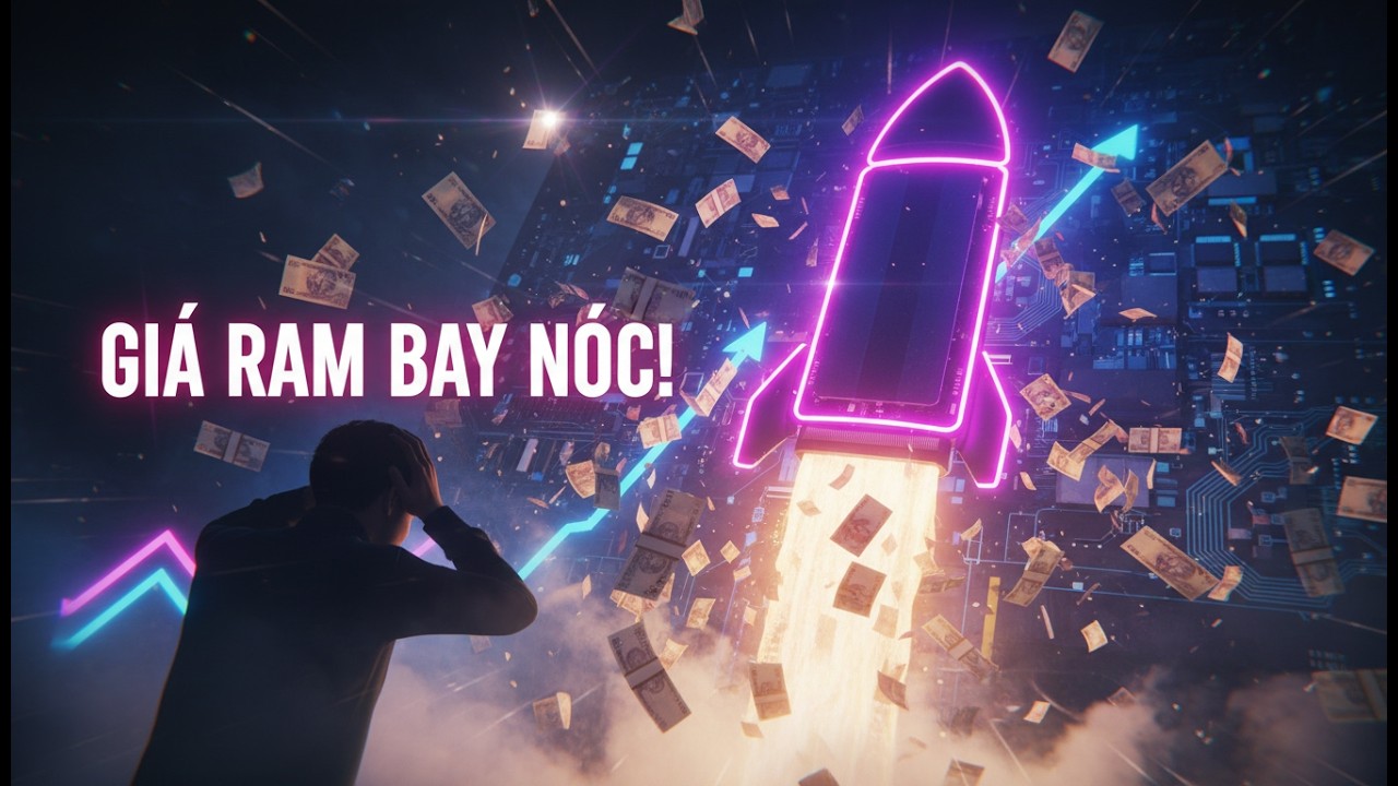 Bão Giá RAM & SSD: Khi AI 'Làm cháy' Túi Tiền Người Dùng