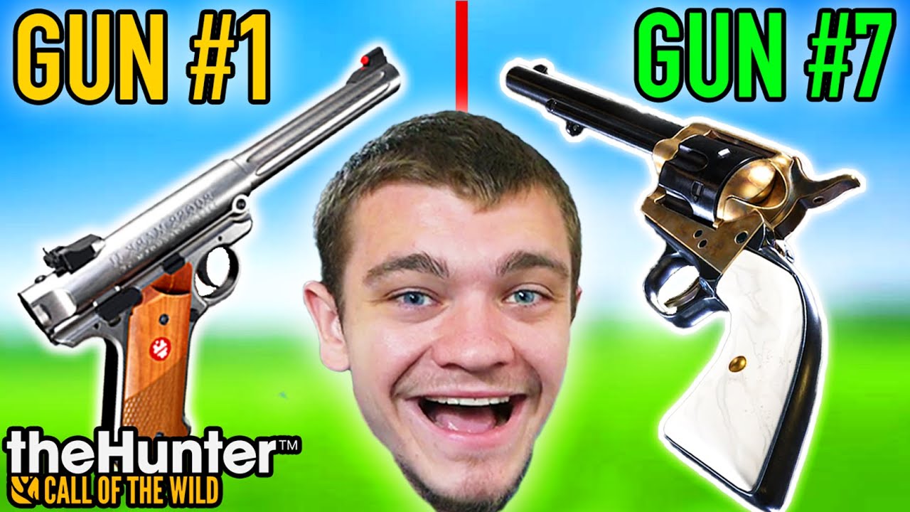 Hunter Call of the Wild PISTOLS Only GUN GAME 2!