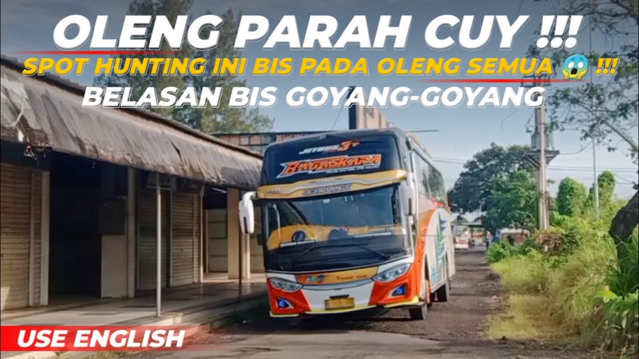 OLENG PARAH CUY 😱‼️Momen Langka Belasan Bis Pada Oleng Di Tempat Ini ( English Subtitles )