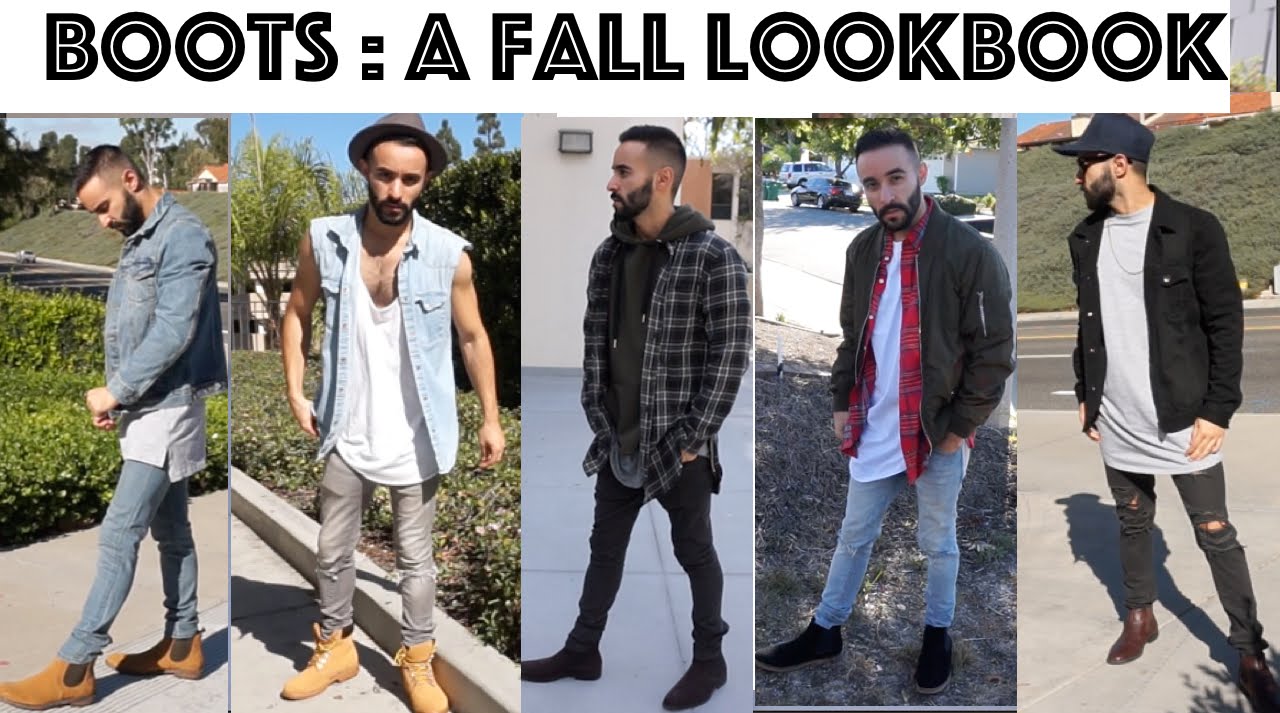 Boots | Men's fall fashion look book | how to style  Chelsea boots and more |